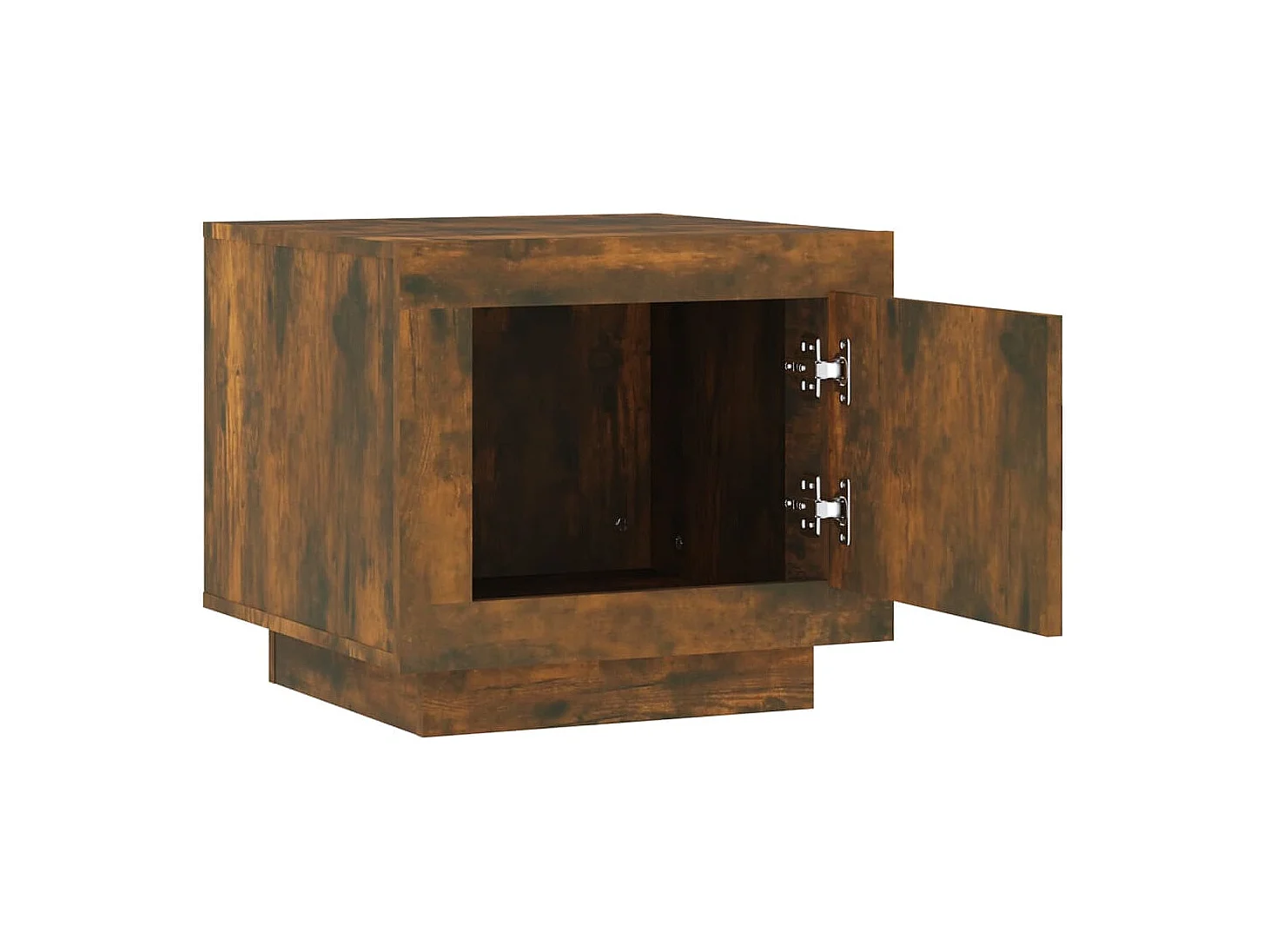 Couchtisch Beistelltisch Räuchereiche 51x50x45 cm Holzwerkstoff -MN46704