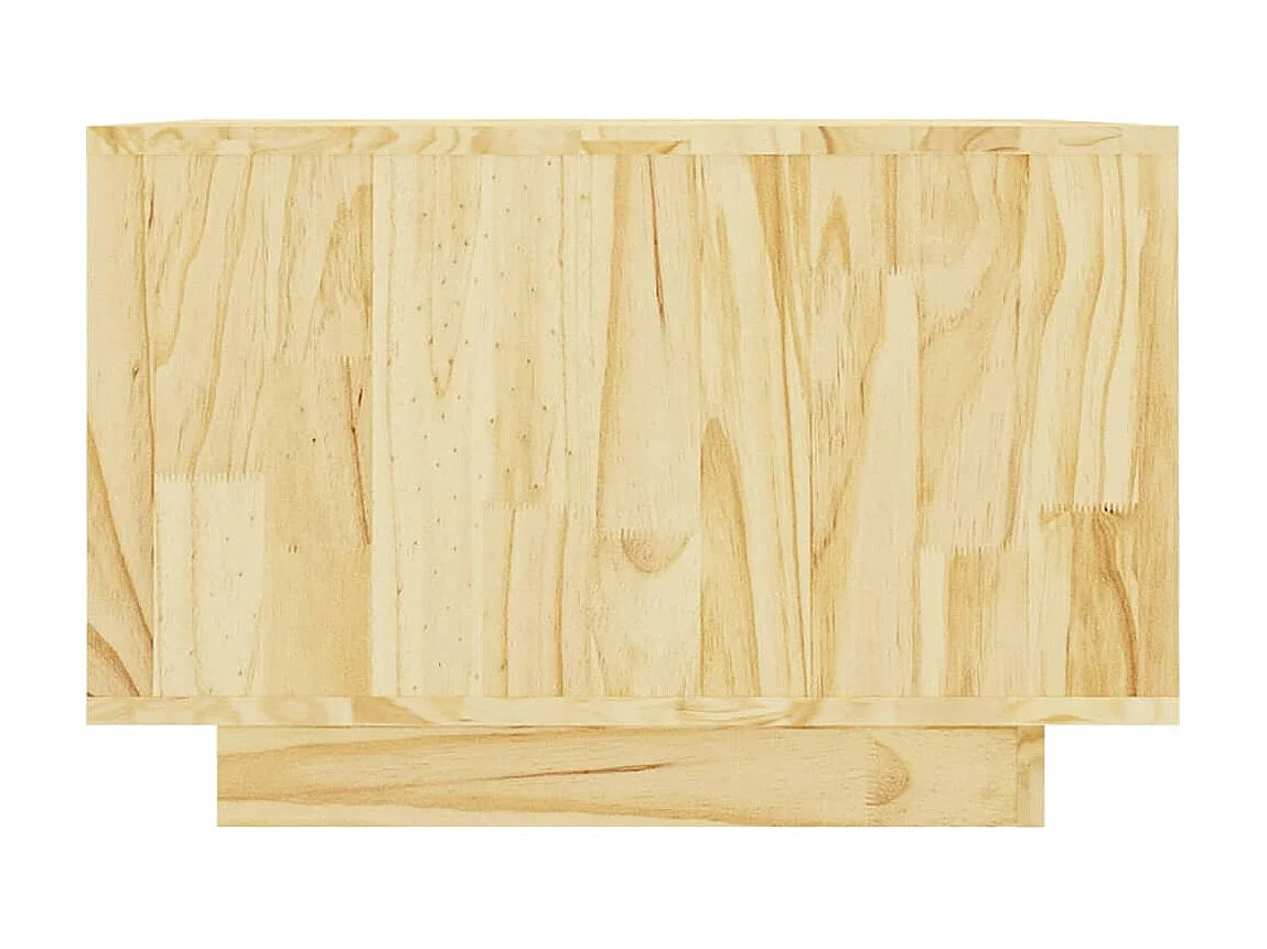Couchtisch Beistelltisch 50x50x33,5 cm Massivholz Kiefer -MN82243