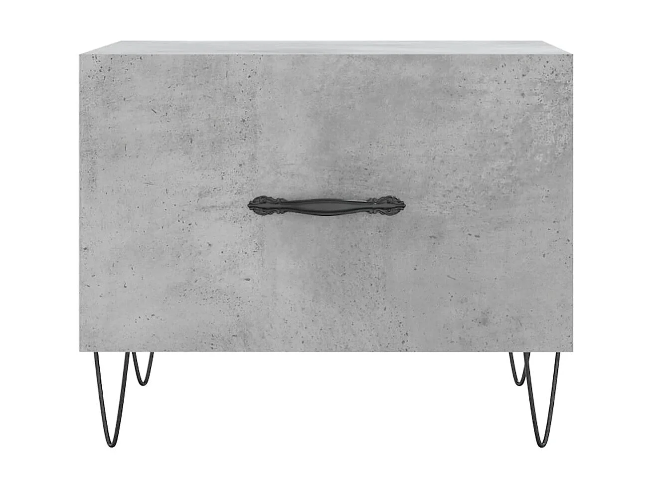 Couchtisch Beistelltisch Betongrau 50x50x40 cm Holzwerkstoff -MN24074