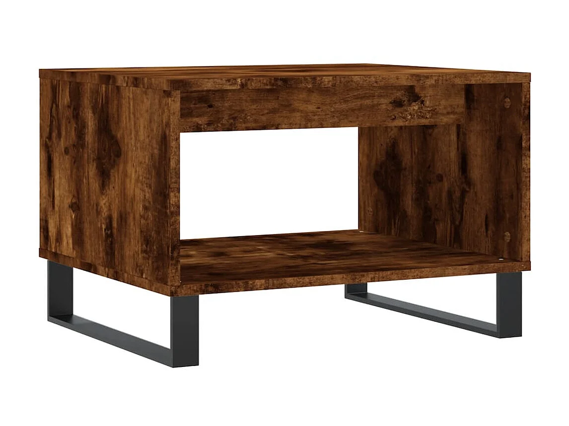Couchtisch Beistelltisch Räuchereiche 60x50x40 cm Holzwerkstoff -MN90011