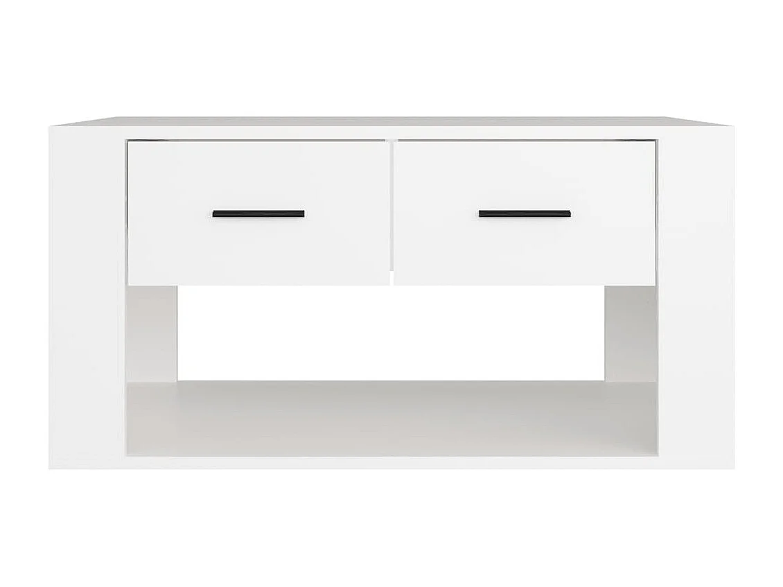 Couchtisch Beistelltisch Weiß 80x50x40 cm Holzwerkstoff -MN68393