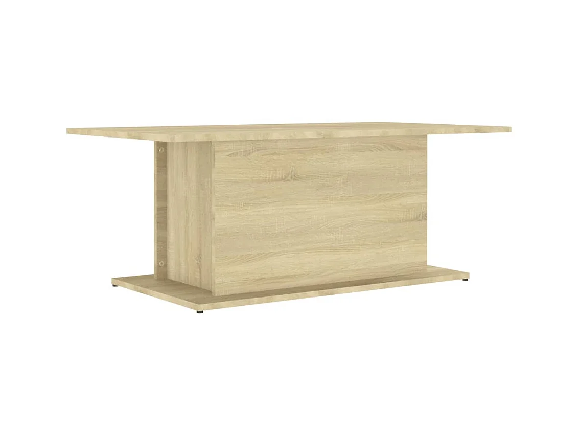 Couchtisch Beistelltisch Sonoma-Eiche 102x55,5x40 cm Holzwerkstoff -MN45000