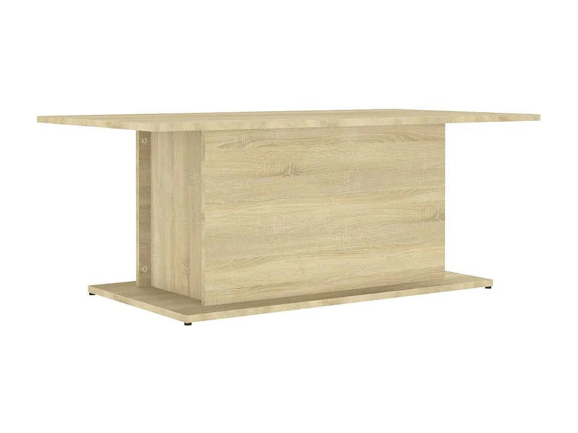 Couchtisch Beistelltisch Sonoma-Eiche 102x55,5x40 cm Holzwerkstoff -MN45000