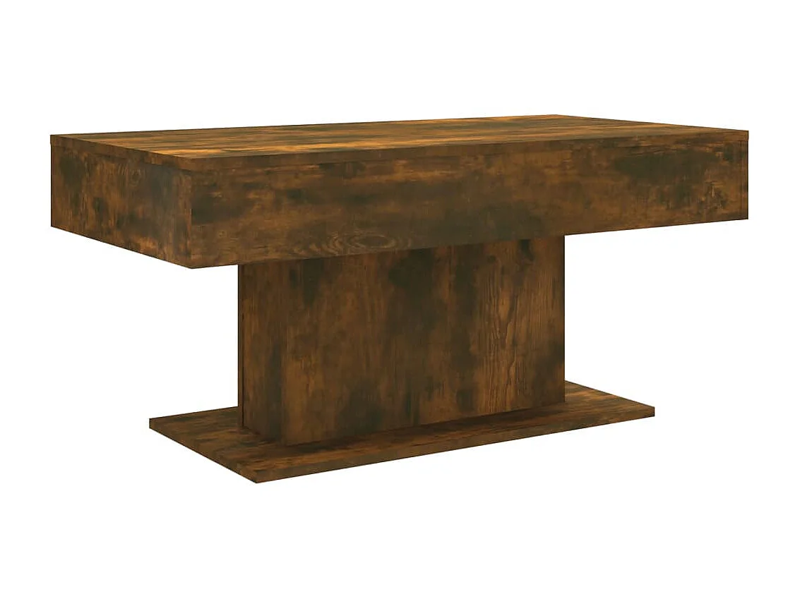 Couchtisch Beistelltisch Räuchereiche 96x50x45 cm Holzwerkstoff -MN70218