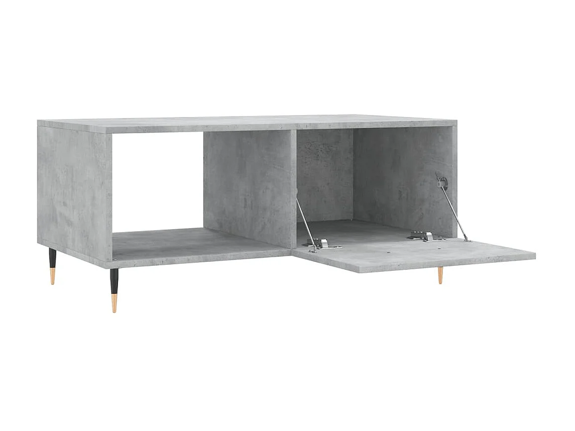 Couchtisch Beistelltisch Betongrau 90x50x40 cm Holzwerkstoff -MN64248