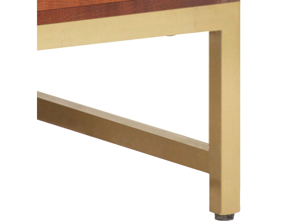 Couchtisch Beistelltisch Honigbraun 67x67x45 cm Akazie Massivholz -MN69310