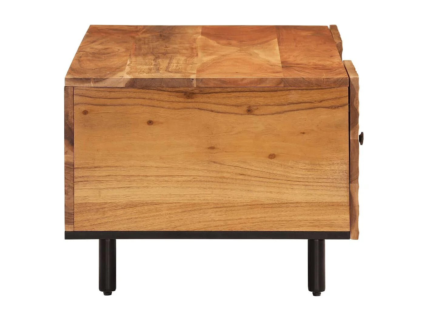 Couchtisch Beistelltisch 100x54x40 cm Massivholz Akazie -MN85798