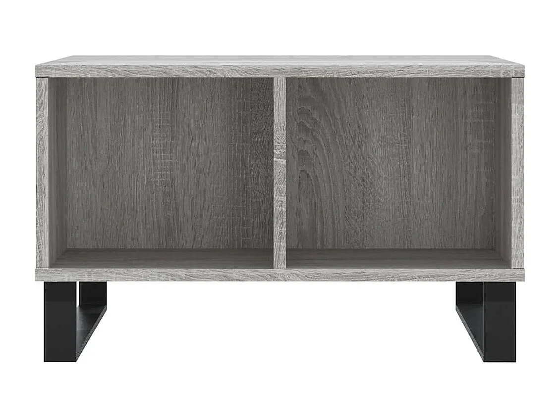 Couchtisch Beistelltisch Grau Sonoma 60x50x36,5 cm Holzwerkstoff -MN83635