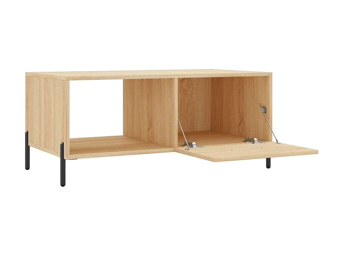 Couchtisch Beistelltisch Sonoma-Eiche 90x50x40 cm Holzwerkstoff -MN28190
