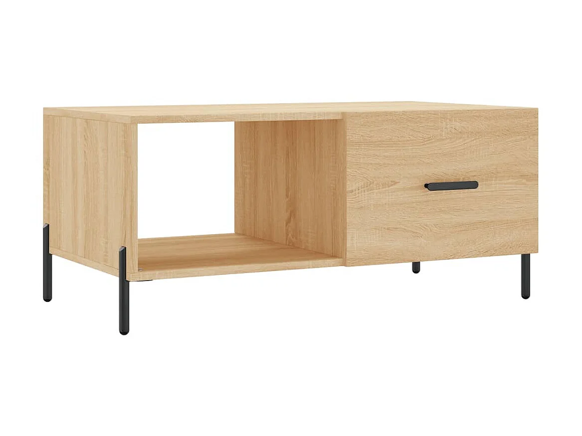 Couchtisch Beistelltisch Sonoma-Eiche 90x50x40 cm Holzwerkstoff -MN28190