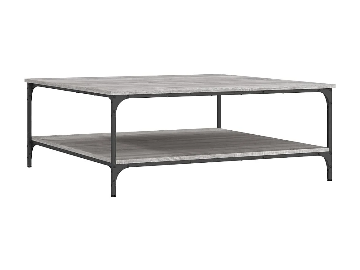 Couchtisch Beistelltisch Grau Sonoma 100x100x40 cm Holzwerkstoff -MN56661