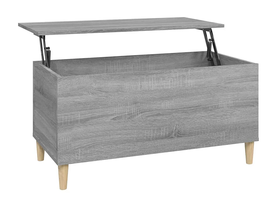 Couchtisch Beistelltisch Grau Sonoma 90x44,5x45 cm Holzwerkstoff -MN72980