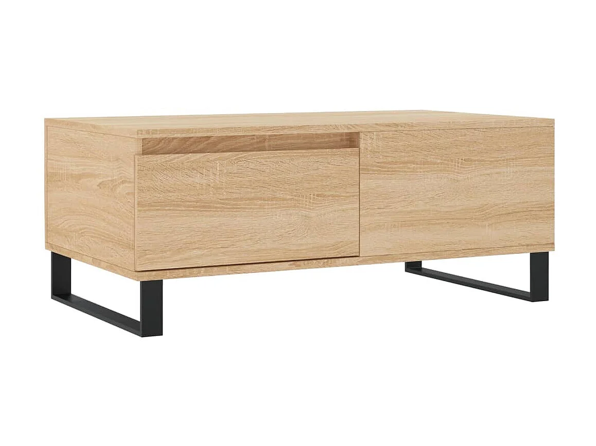 Couchtisch Beistelltisch Sonoma-Eiche 90x50x36,5 cm Holzwerkstoff -MN32411