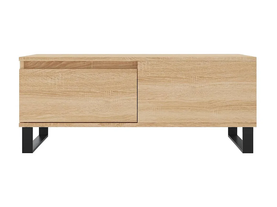 Couchtisch Beistelltisch Sonoma-Eiche 90x50x36,5 cm Holzwerkstoff -MN32411