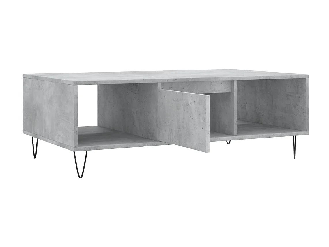 Couchtisch Beistelltisch Betongrau 104x60x35 cm Holzwerkstoff -MN70218