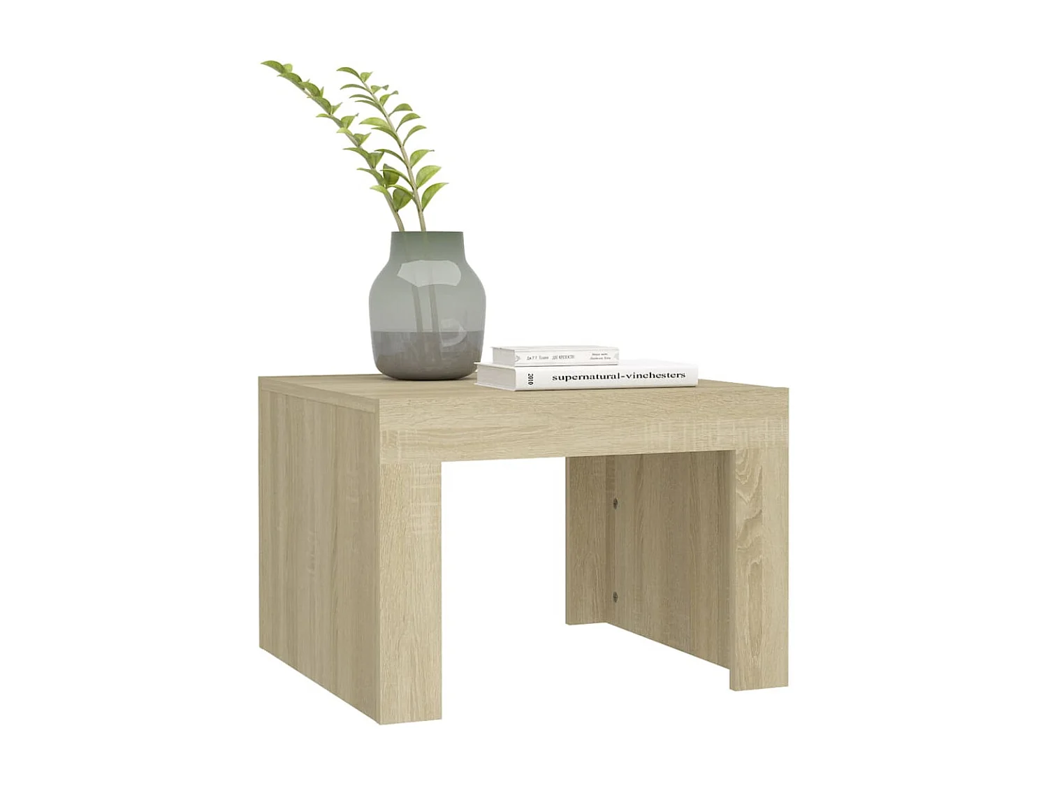 Couchtisch Beistelltisch Sonoma-Eiche 50x50x35 cm Holzwerkstoff -MN17125