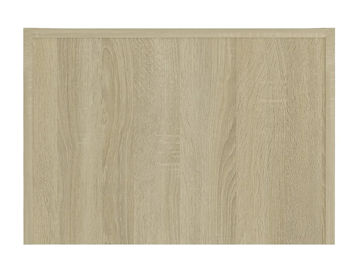 Couchtisch Beistelltisch Sonoma-Eiche 50x50x35 cm Holzwerkstoff -MN17125