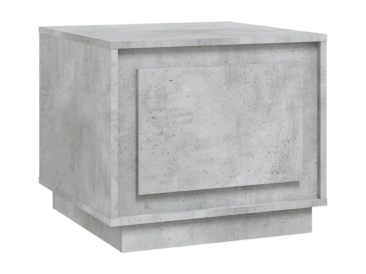 Couchtisch Beistelltisch Betongrau 51x50x44 cm Holzwerkstoff -MN74449