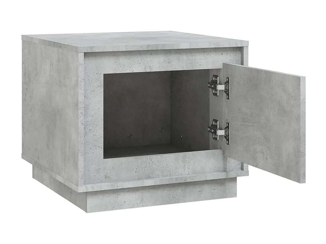 Couchtisch Beistelltisch Betongrau 51x50x44 cm Holzwerkstoff -MN74449