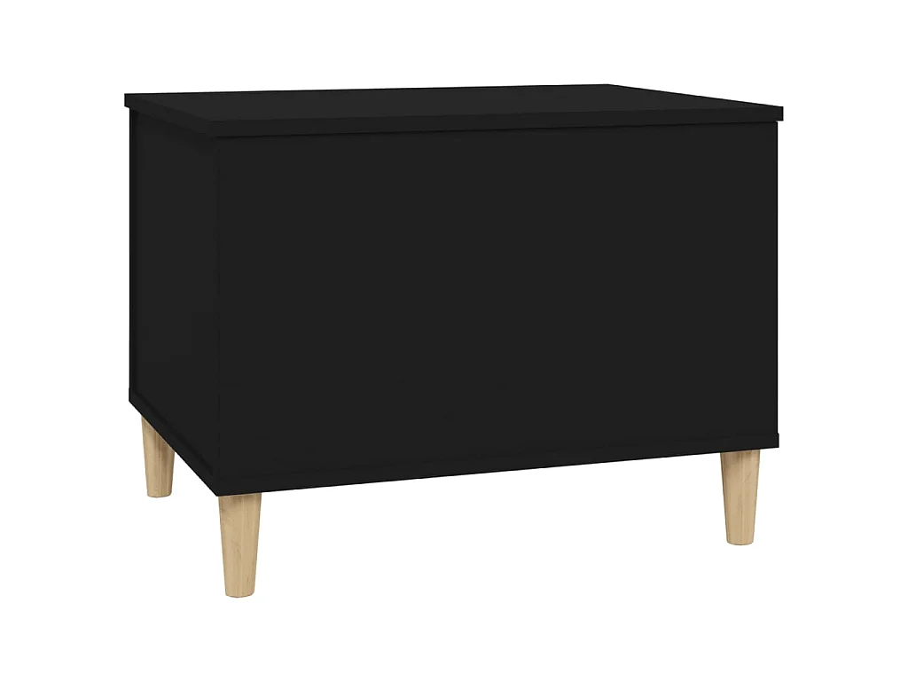 Couchtisch Beistelltisch Schwarz 60x44,5x45 cm Holzwerkstoff -MN50286