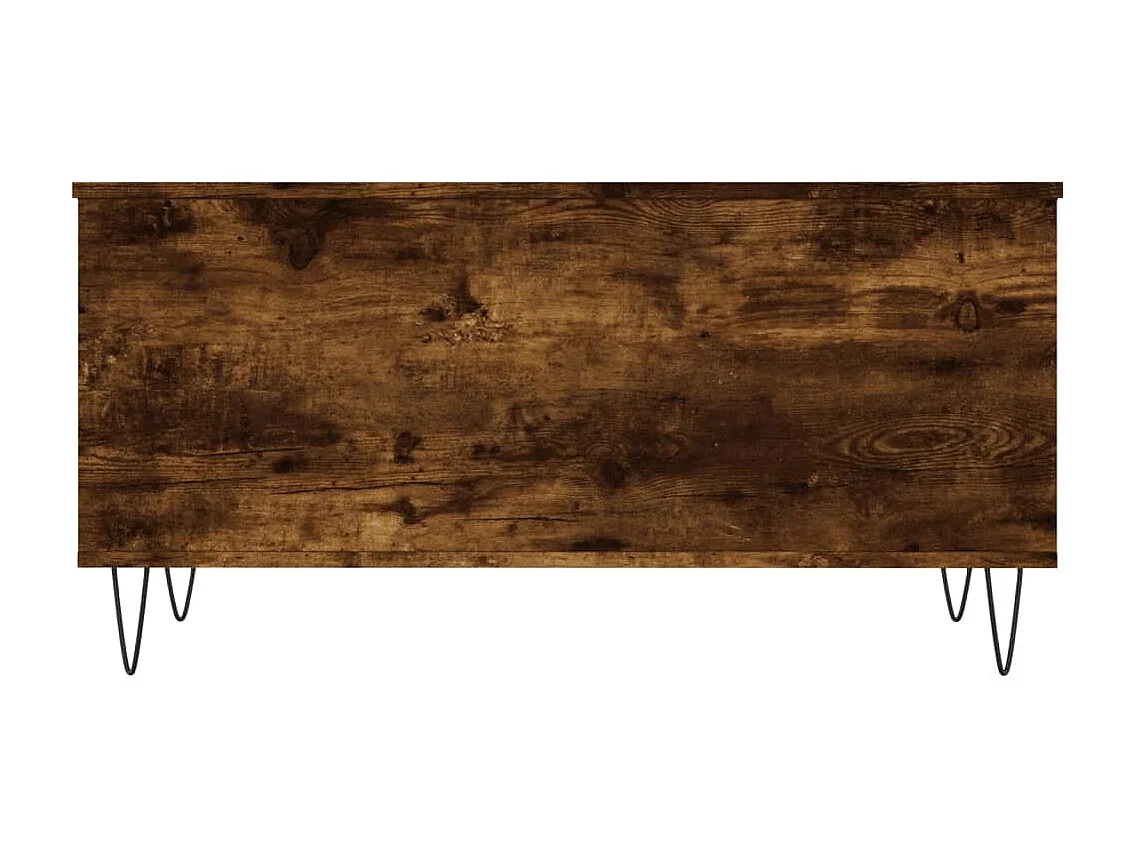 Couchtisch Beistelltisch Räuchereiche 90x44,5x45 cm Holzwerkstoff -MN45895