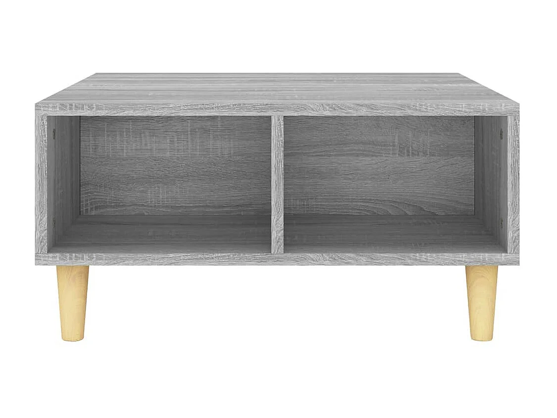 Couchtisch Beistelltisch Grau Sonoma 60x60x30 cm Holzwerkstoff -MN35415