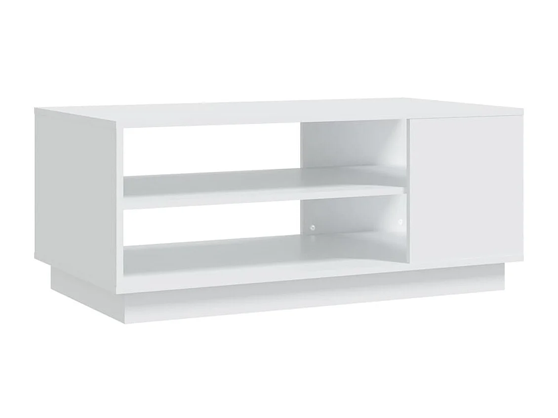 Couchtisch Beistelltisch Weiß 102x55x43 cm Holzwerkstoff -MN87472