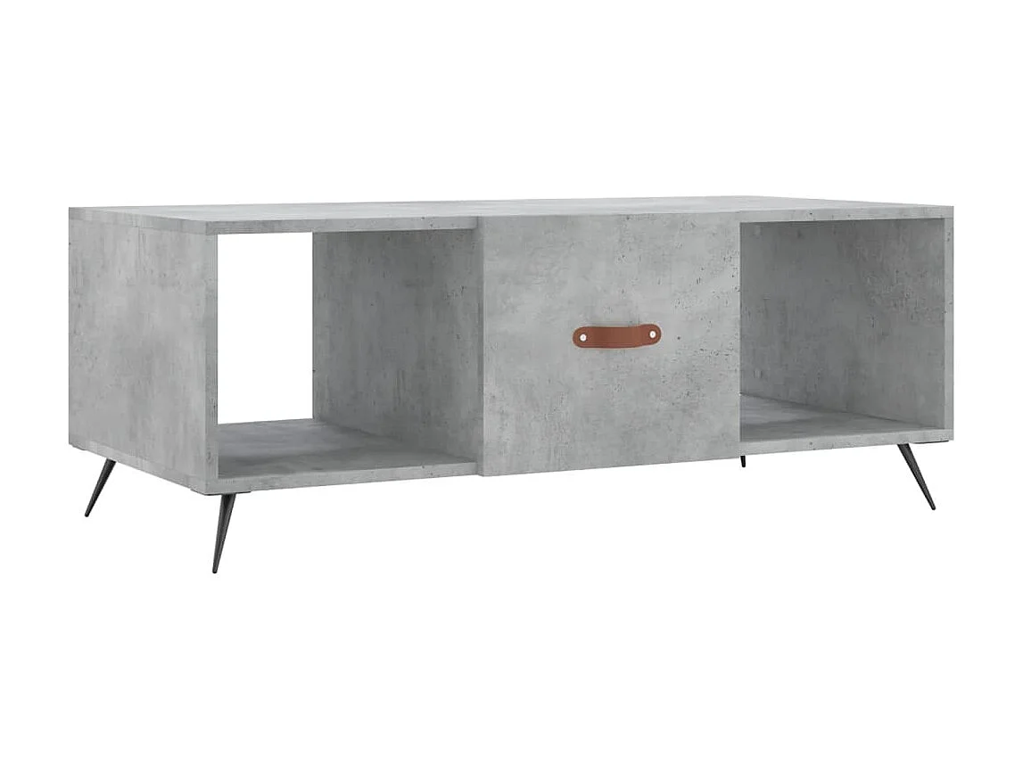 Couchtisch Beistelltisch Betongrau 102x50x40 cm Holzwerkstoff -MN97448