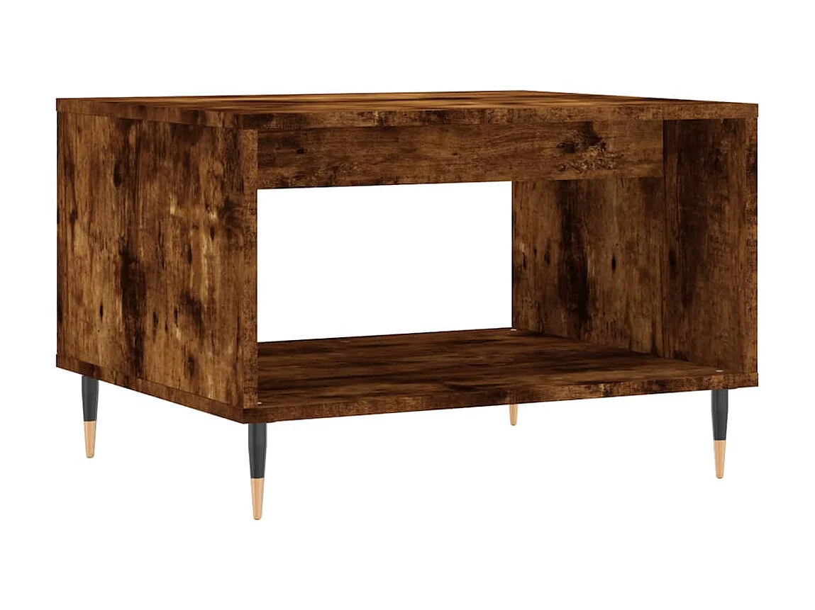 Couchtisch Beistelltisch Räuchereiche 60x50x40 cm Holzwerkstoff -MN53501