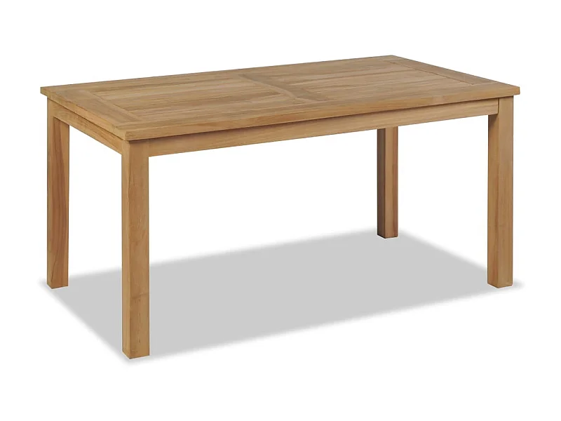 Couchtisch Beistelltisch 90x50x45 cm Massivholz Teak -MN81426