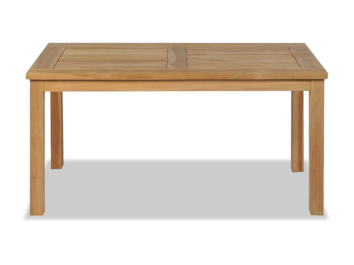 Couchtisch Beistelltisch 90x50x45 cm Massivholz Teak -MN81426