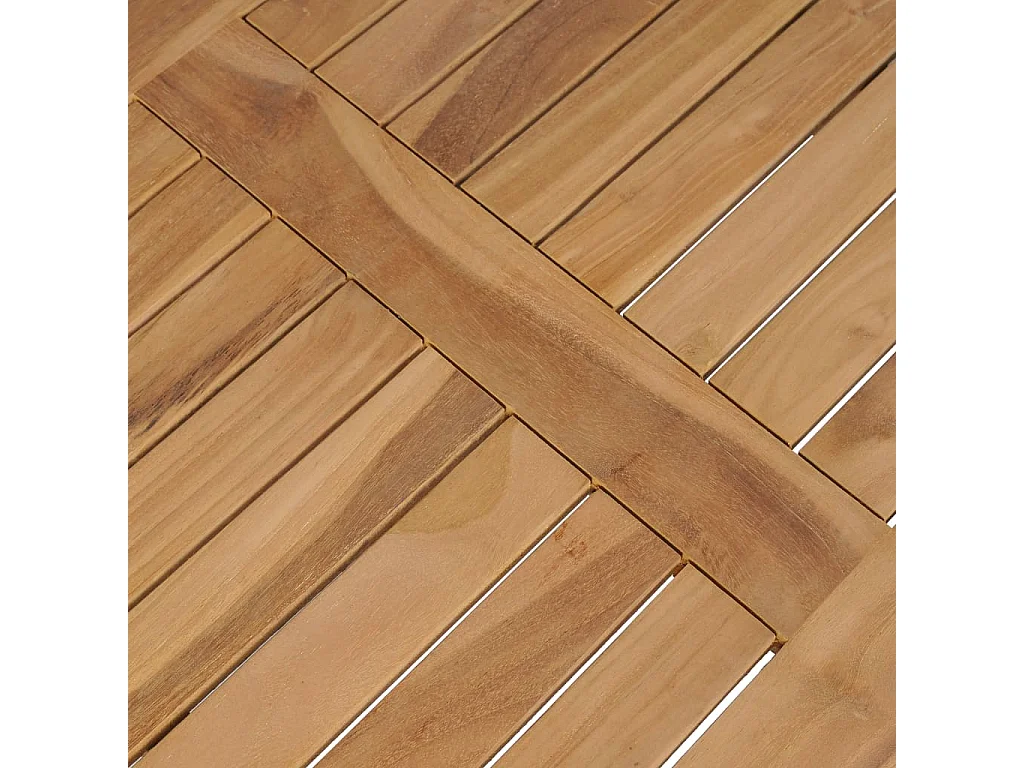 Couchtisch Beistelltisch 90x50x45 cm Massivholz Teak -MN81426