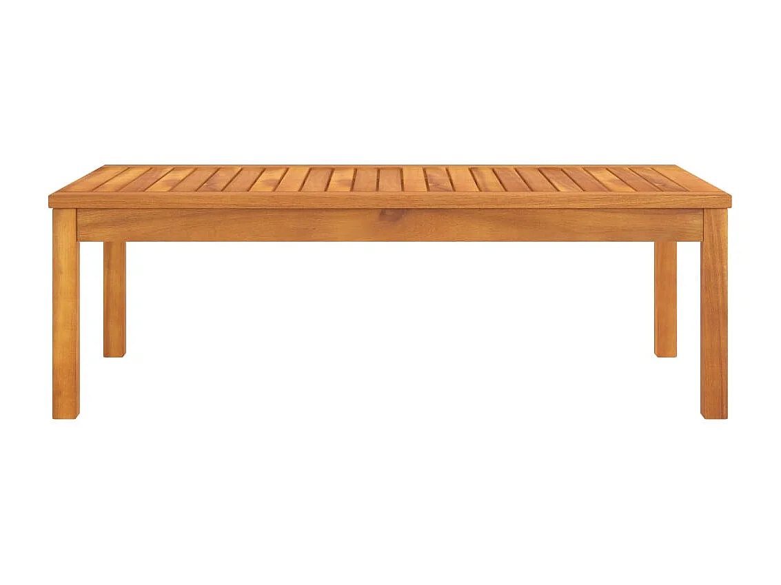 Couchtisch Beistelltisch 100x50x33 cm Massivholz Akazie -MN76065