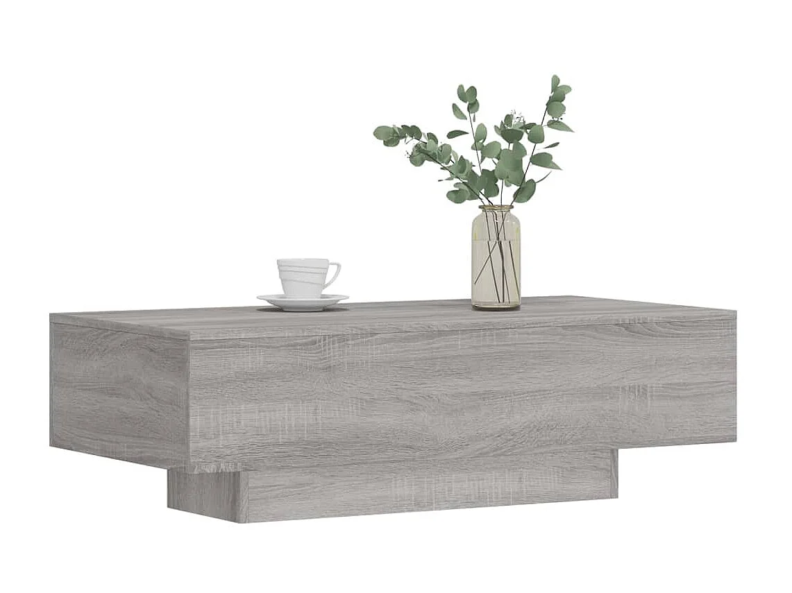 Couchtisch Beistelltisch Grau Sonoma 100x49,5x31 cm Holzwerkstoff -MN23190