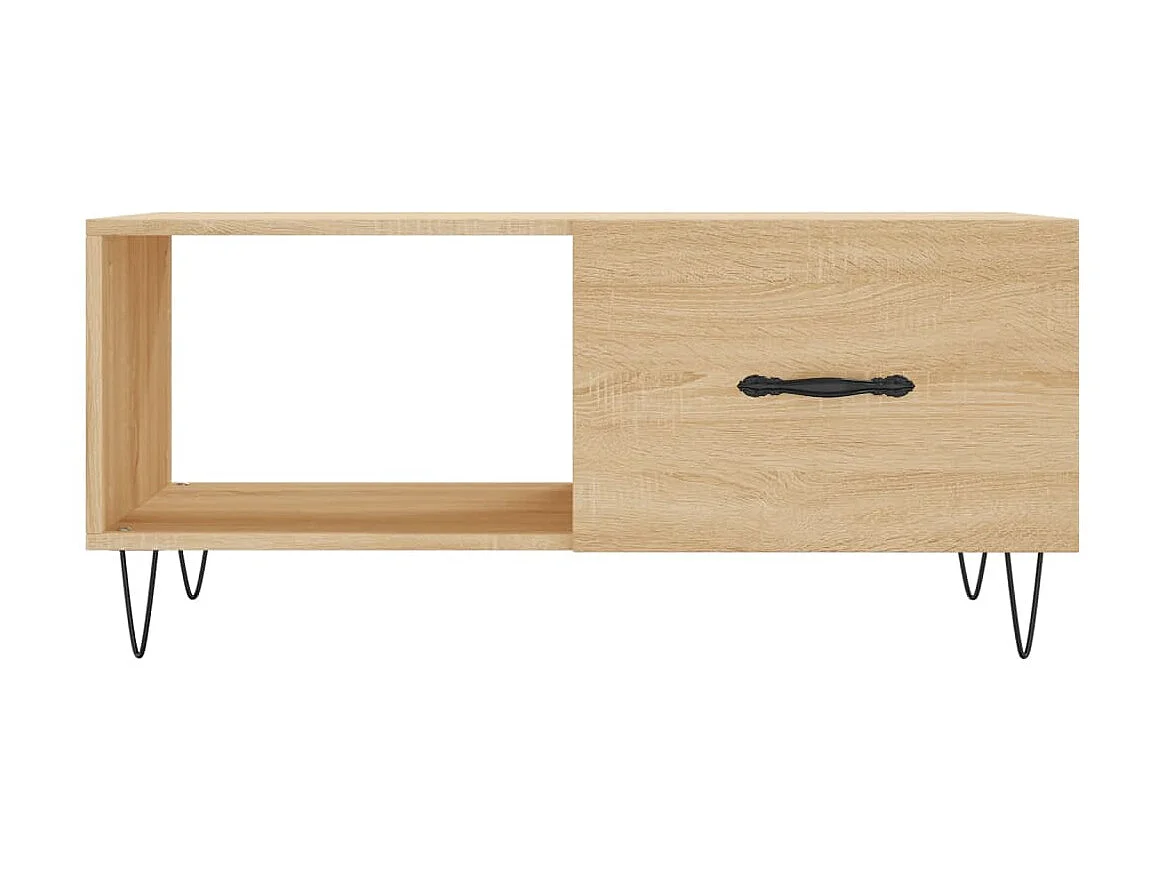 Couchtisch Beistelltisch Sonoma-Eiche 90x50x40 cm Holzwerkstoff -MN86866