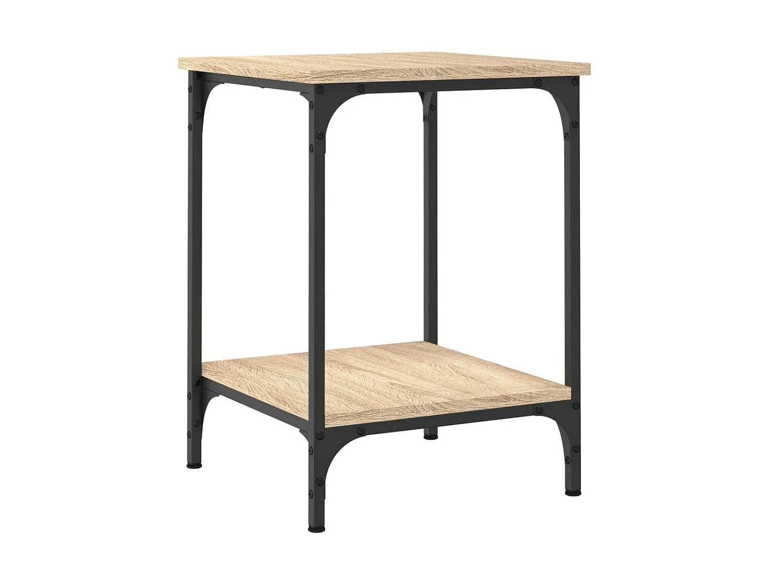 Couchtisch Beistelltisch Sonoma-Eiche 40x40x55 cm Holzwerkstoff -MN43572