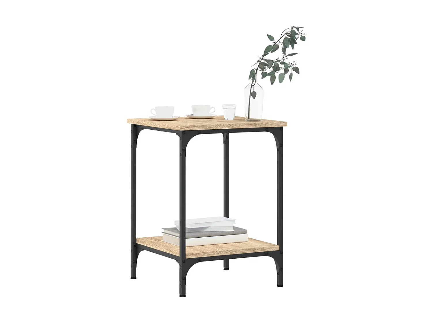 Couchtisch Beistelltisch Sonoma-Eiche 40x40x55 cm Holzwerkstoff -MN43572