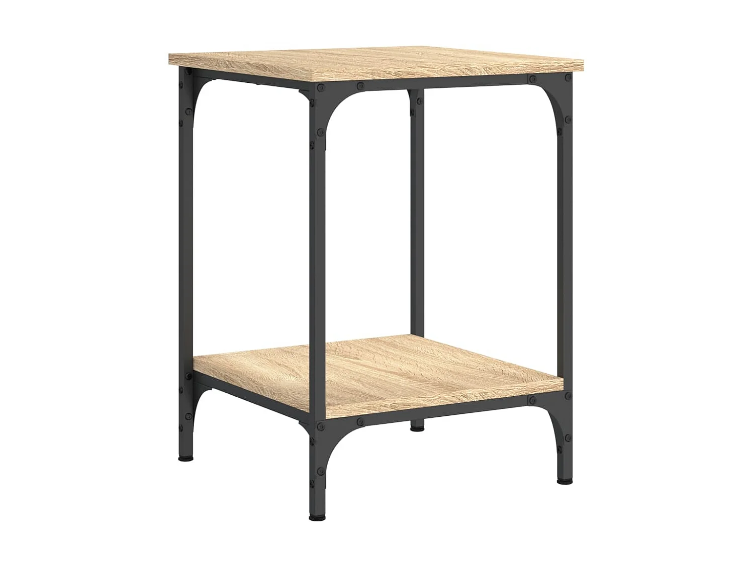 Couchtisch Beistelltisch Sonoma-Eiche 40x40x55 cm Holzwerkstoff -MN43572