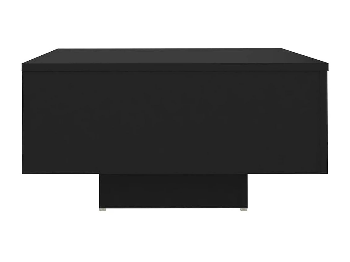 Couchtisch Beistelltisch Schwarz 60x60x31,5 cm Holzwerkstoff -MN51474