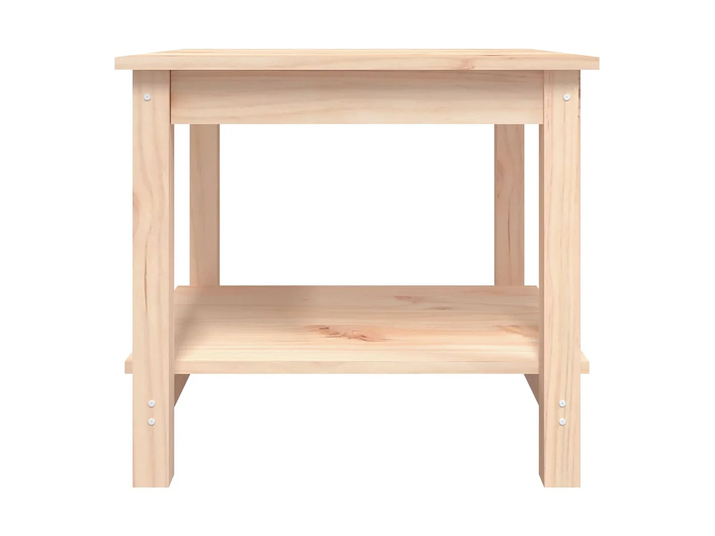 Couchtisch Beistelltisch 50x50x45 cm Massivholz Kiefer -MN76200