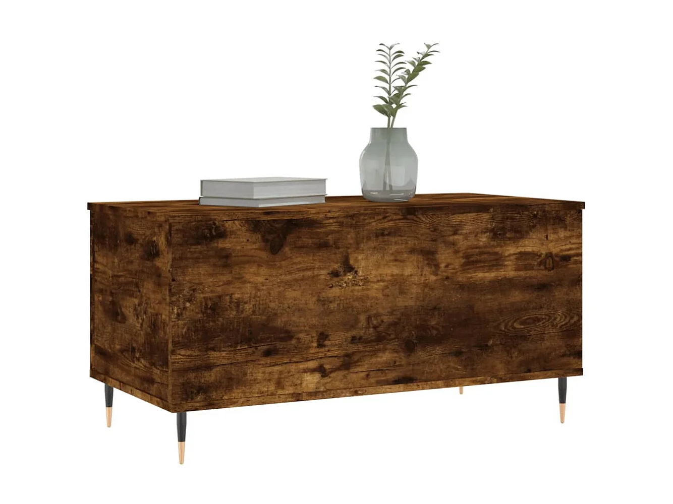 Couchtisch Beistelltisch Räuchereiche 90x44,5x45 cm Holzwerkstoff -MN44674