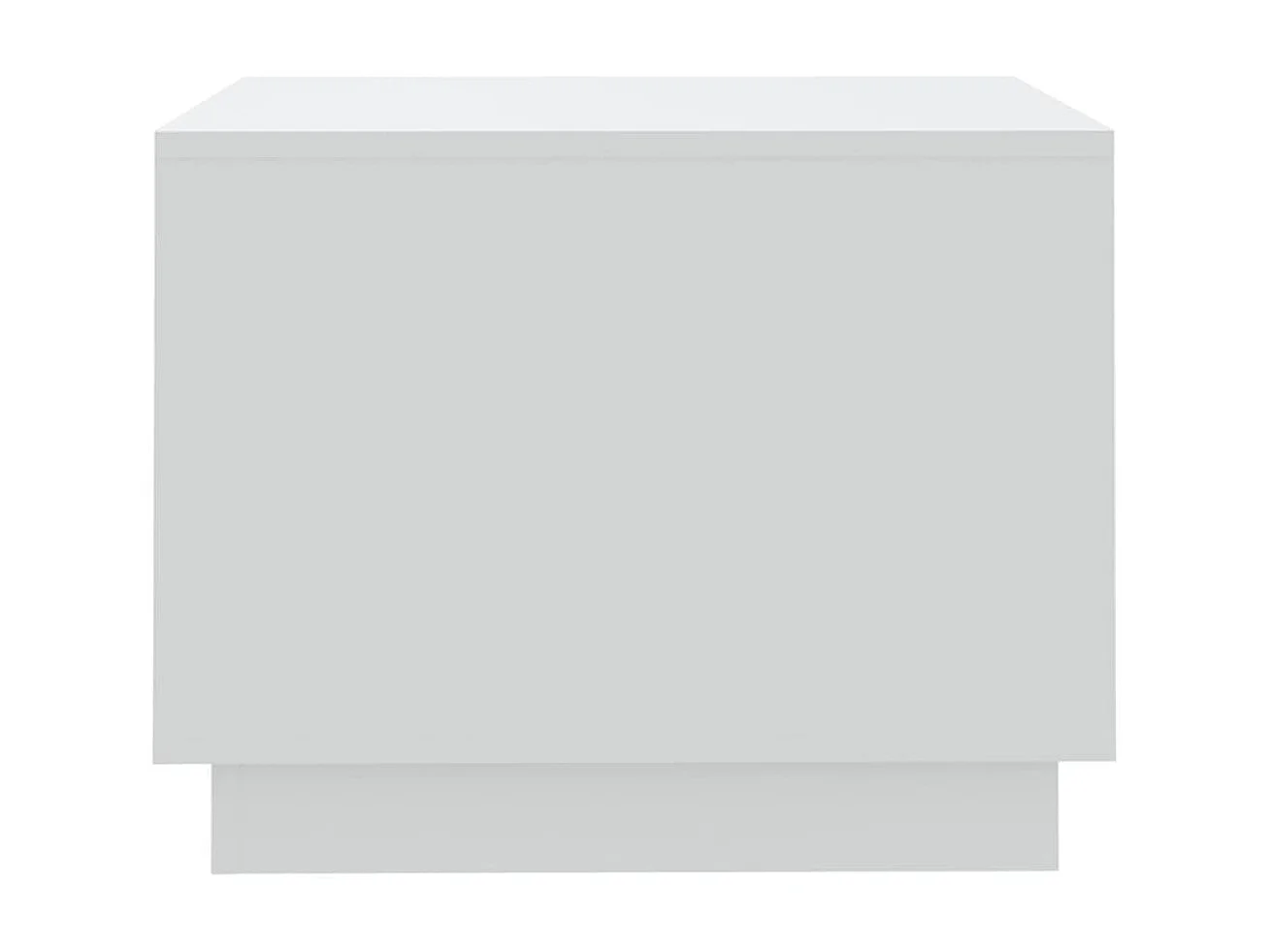 Couchtisch Beistelltisch Weiß 55x55x43 cm Holzwerkstoff -MN46751