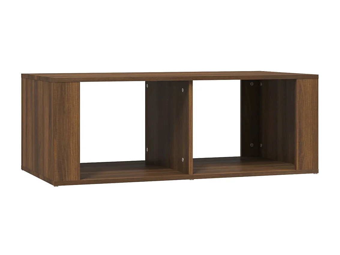 Couchtisch Braun Beistelltisch Eichen-Optik 100x50x36 cm Holzwerkstoff -MN39646