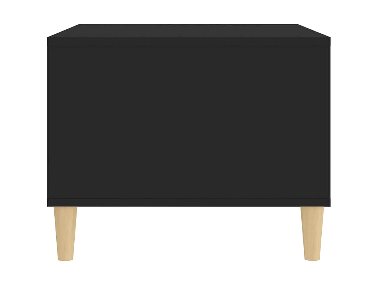 Couchtisch Beistelltisch Schwarz 60x50x40 cm Holzwerkstoff -MN71752