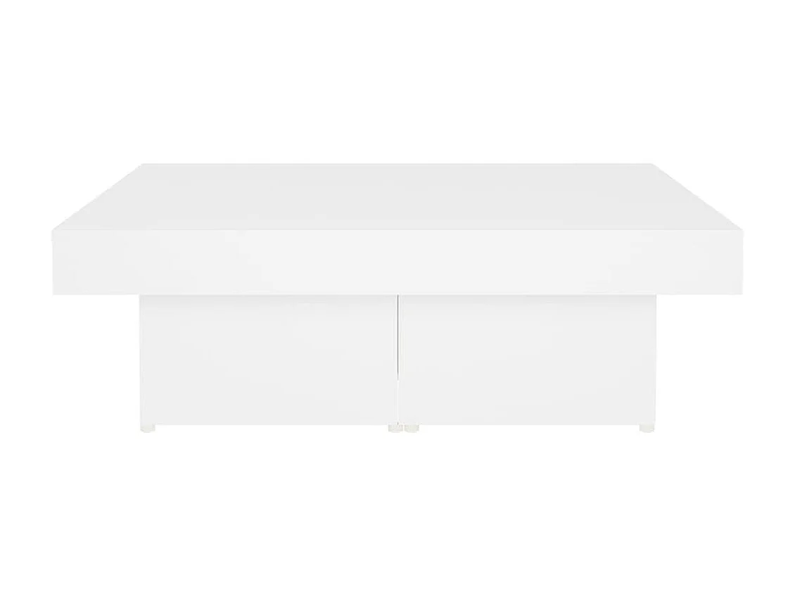 Couchtisch Beistelltisch Weiß 90x90x28 cm Holzwerkstoff -MN30707