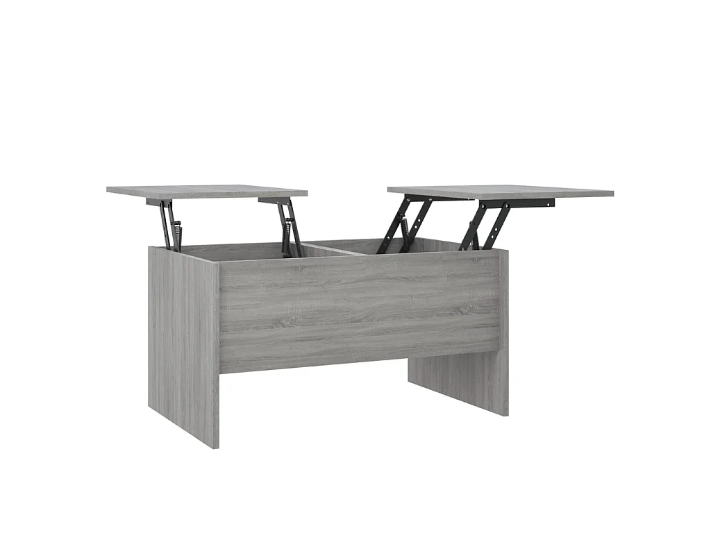Couchtisch Beistelltisch Grau Sonoma 80x50x42,5 cm Holzwerkstoff -MN45289