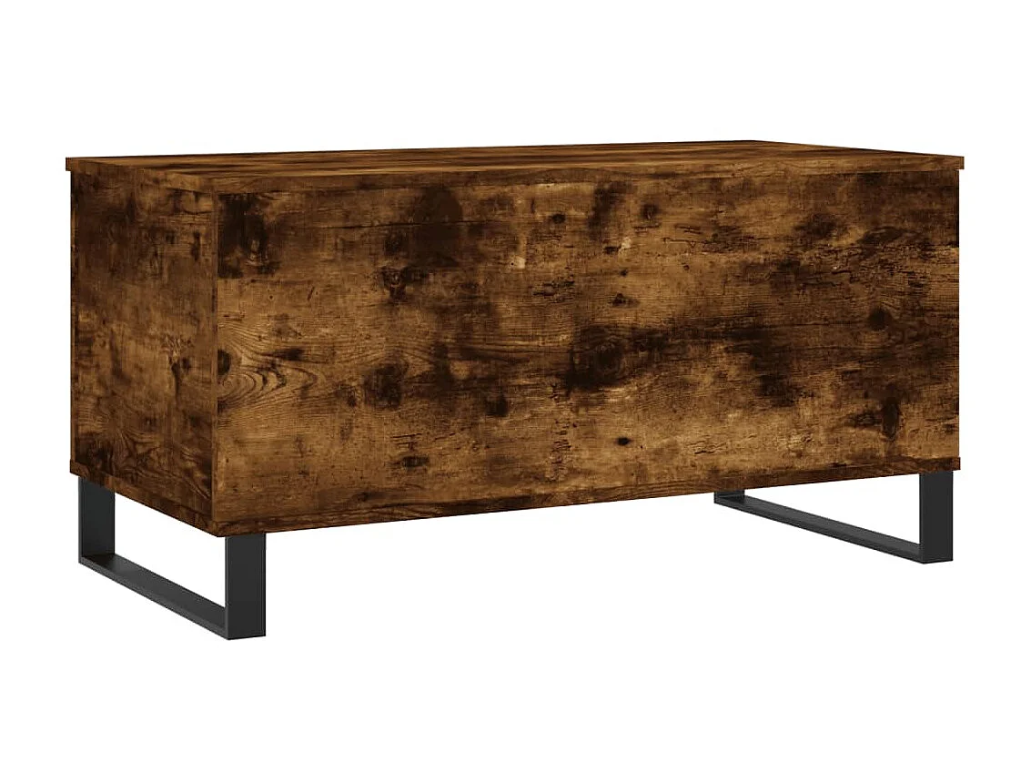 Couchtisch Beistelltisch Räuchereiche 90x44,5x45 cm Holzwerkstoff -MN56847