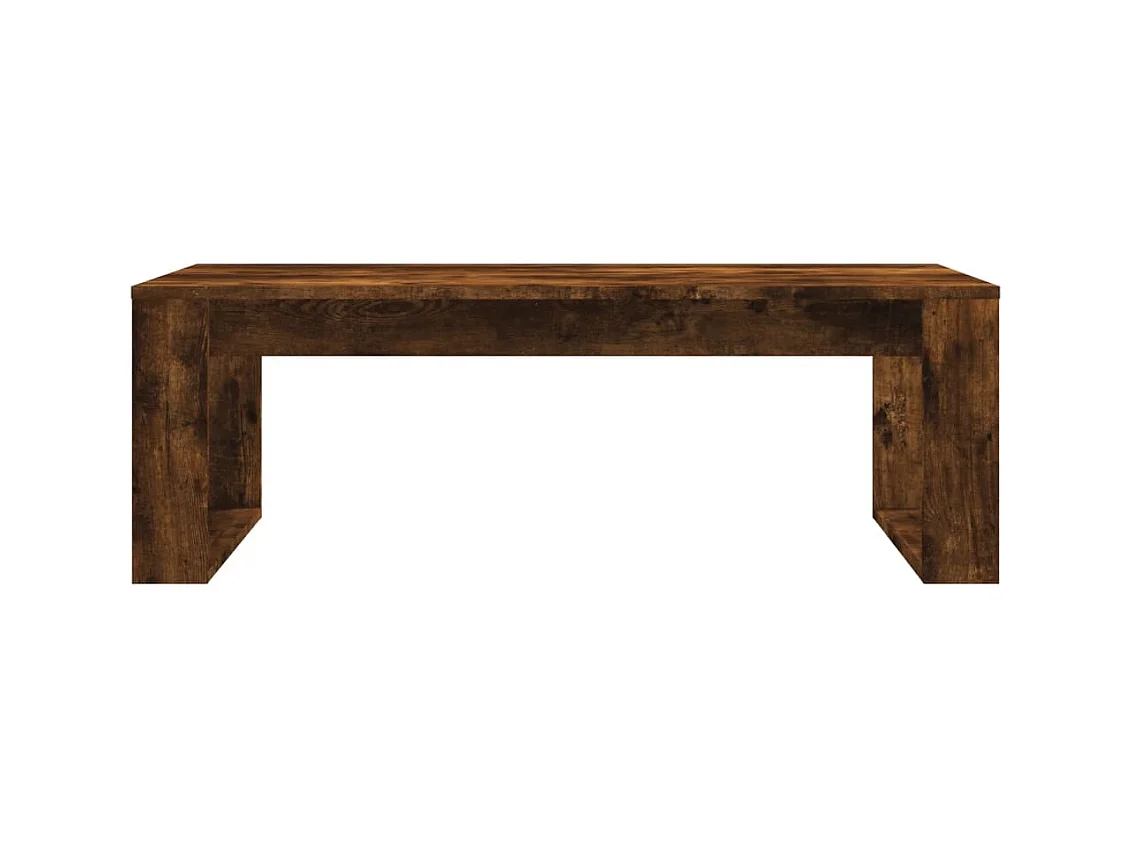 Couchtisch Beistelltisch Räuchereiche 102x50x35 cm Holzwerkstoff -MN53947