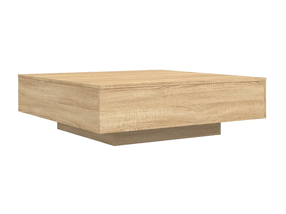 Couchtisch Beistelltisch Sonoma-Eiche 100x100x31 cm Holzwerkstoff -MN97261