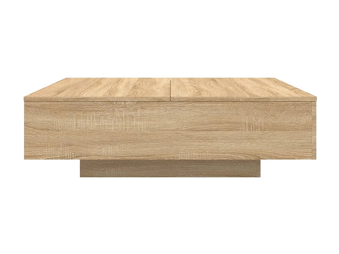Couchtisch Beistelltisch Sonoma-Eiche 100x100x31 cm Holzwerkstoff -MN97261